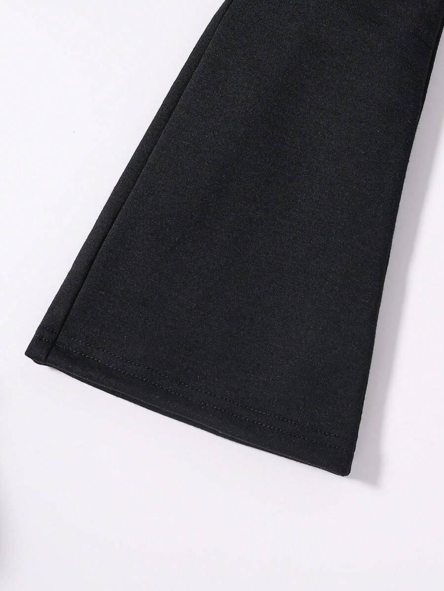 CZARNY KOMPLET DRESOWY BLUZA SPODNIE
