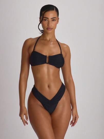 czarna góra od bikini 