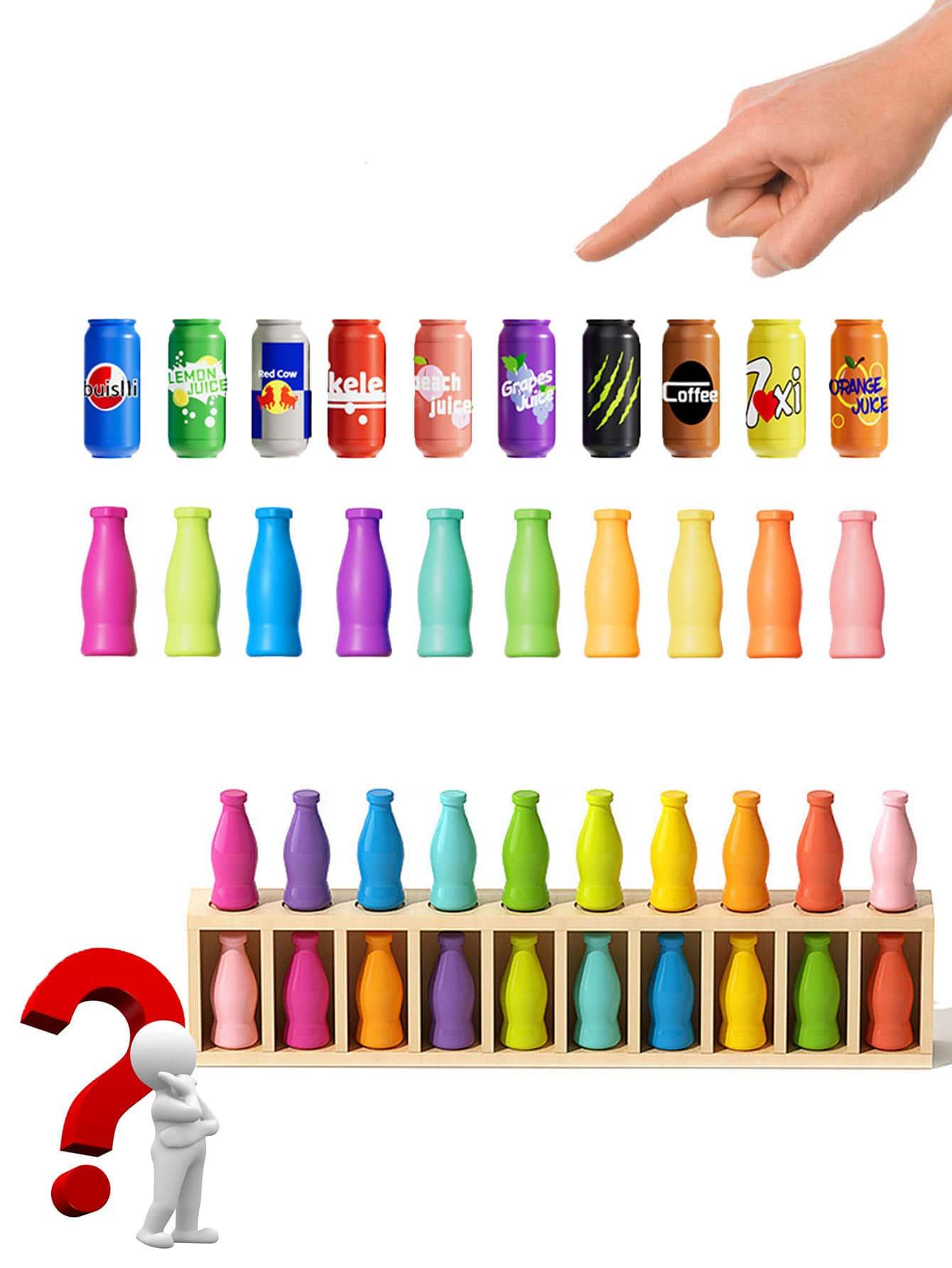 GRA DOPASOWANIE KOLORÓW BUTELEK MEMORY BOTTLE 