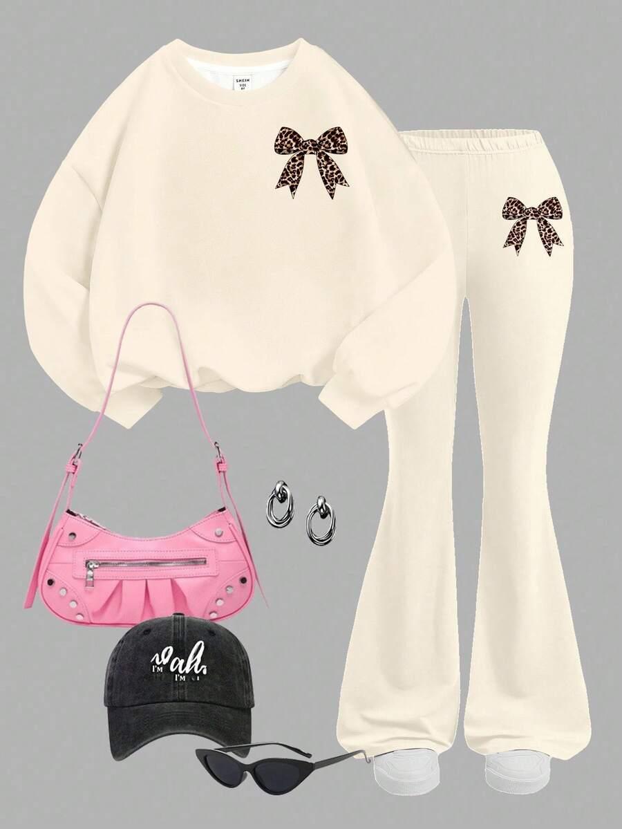 BLUZA SPODNIE KOMPLET DRESOWY