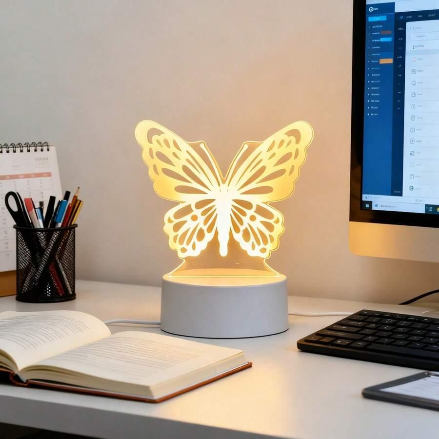 lampka led motyl 