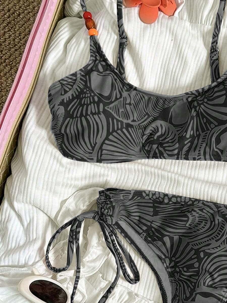 BIKINI DWUCZĘŚCIOWE Z NADRUKIEM