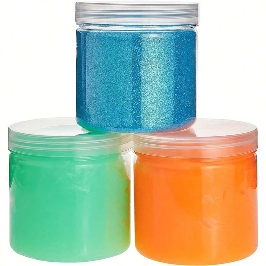 PRZEZROCZYSTY PLASTIKOWY SŁOIK 1szt.