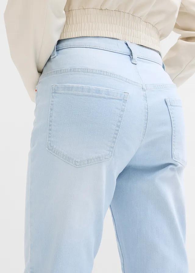 SPODNIE MOM JEANS