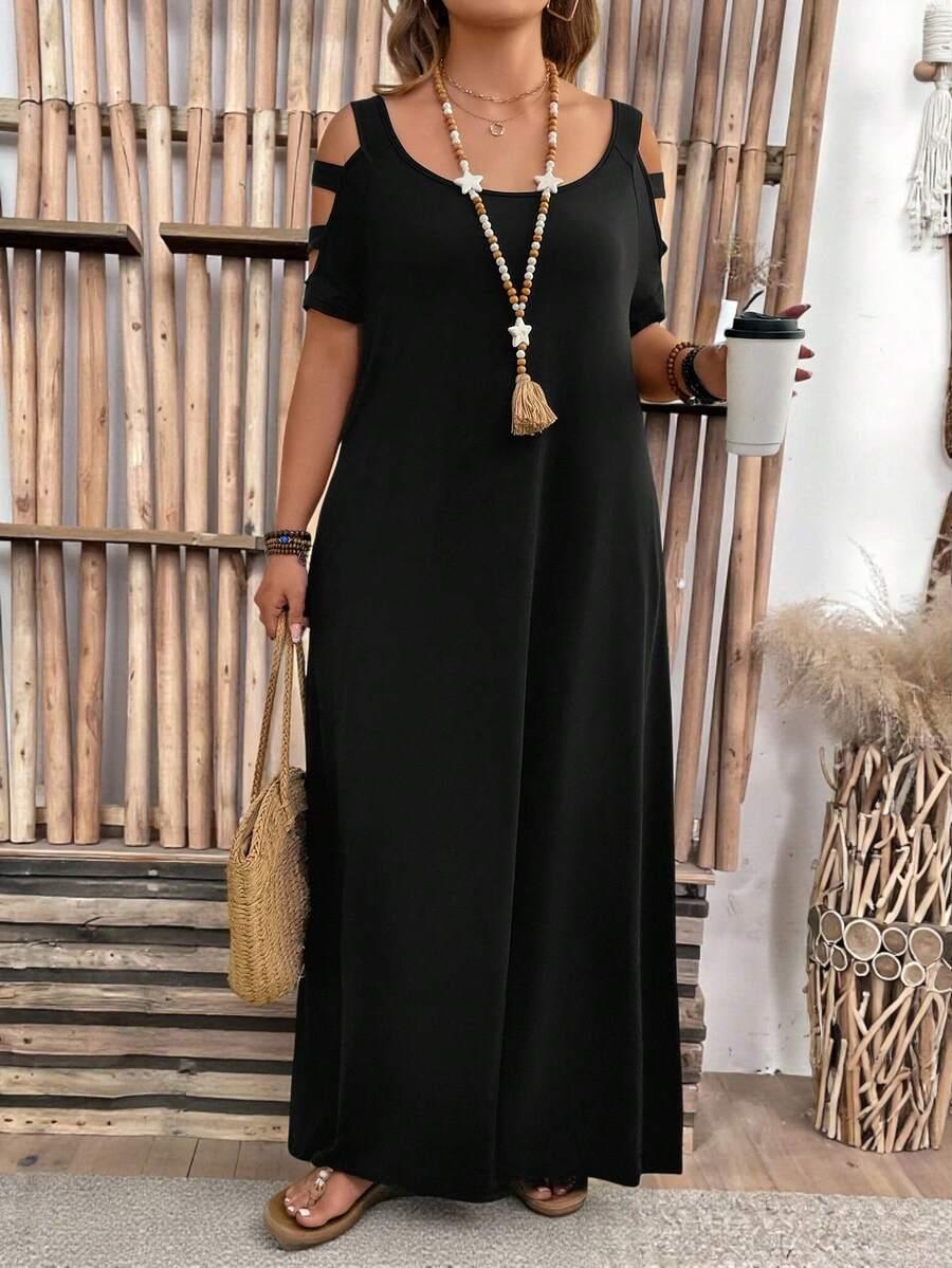 SUKIENKA MAXI OVERSIZE