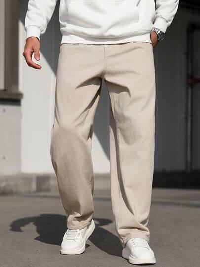 proste spodnie jeans 
