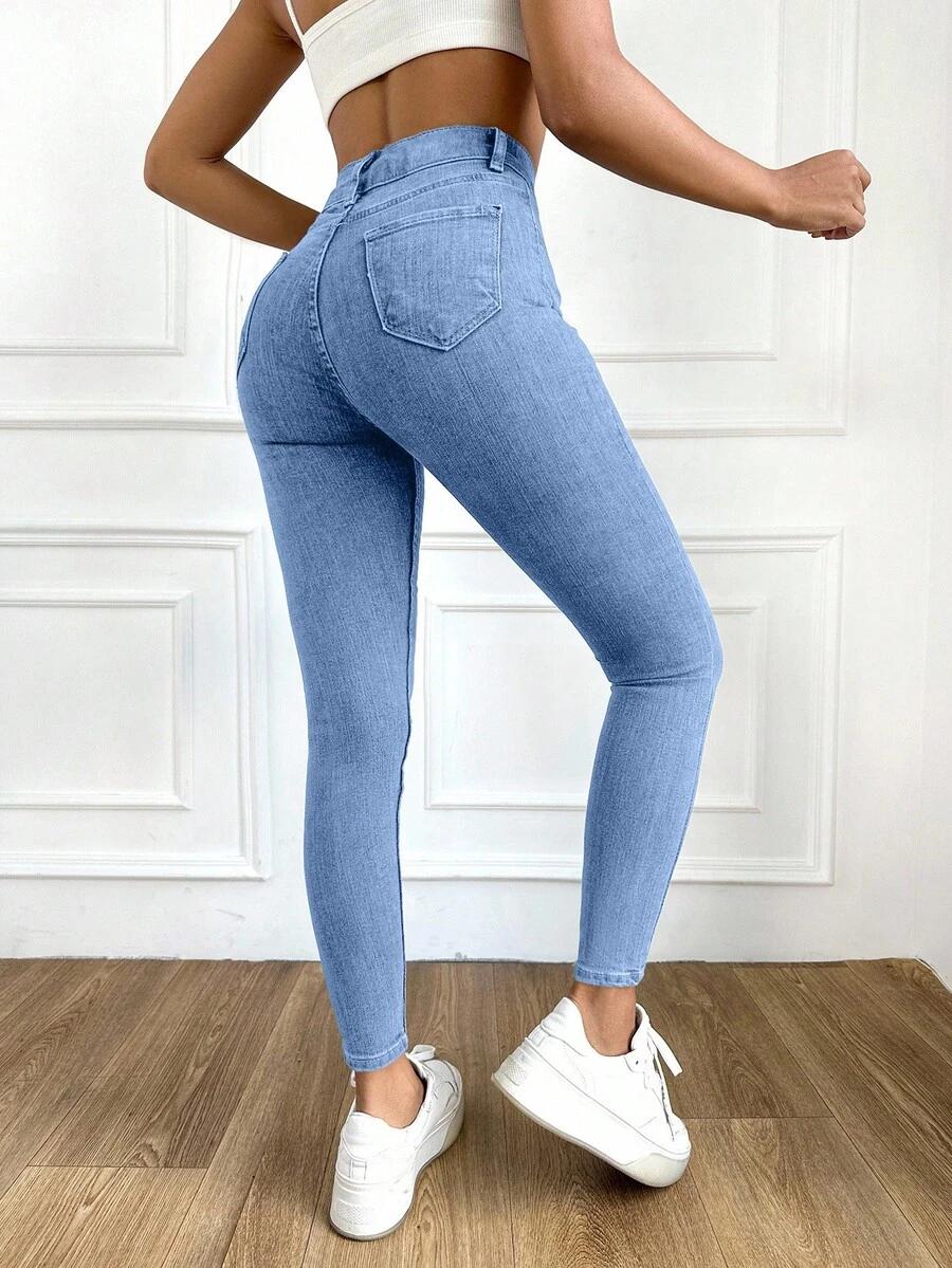 spodnie jeans rurki
