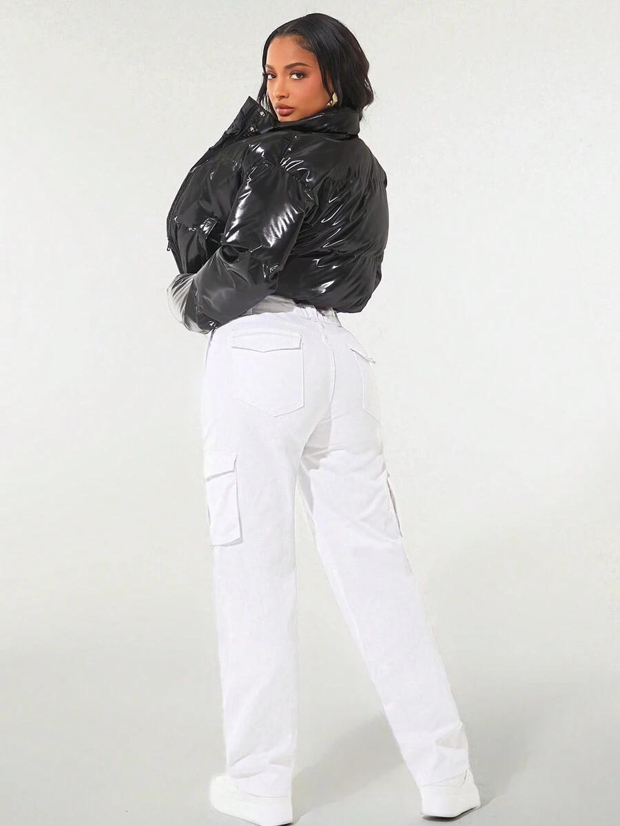 białe spodnie jeans