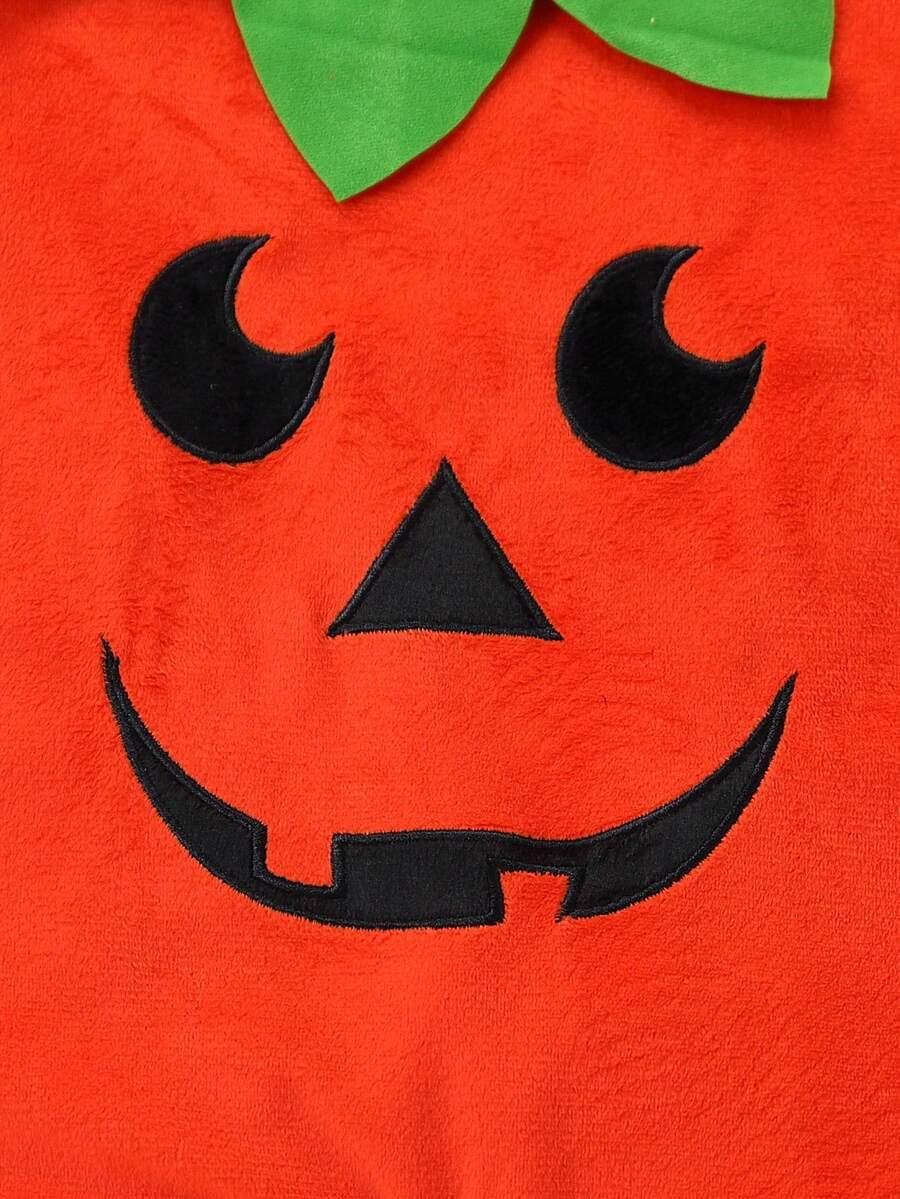 pomarańczowy komplet kombinezo czapka dwa koszyki 