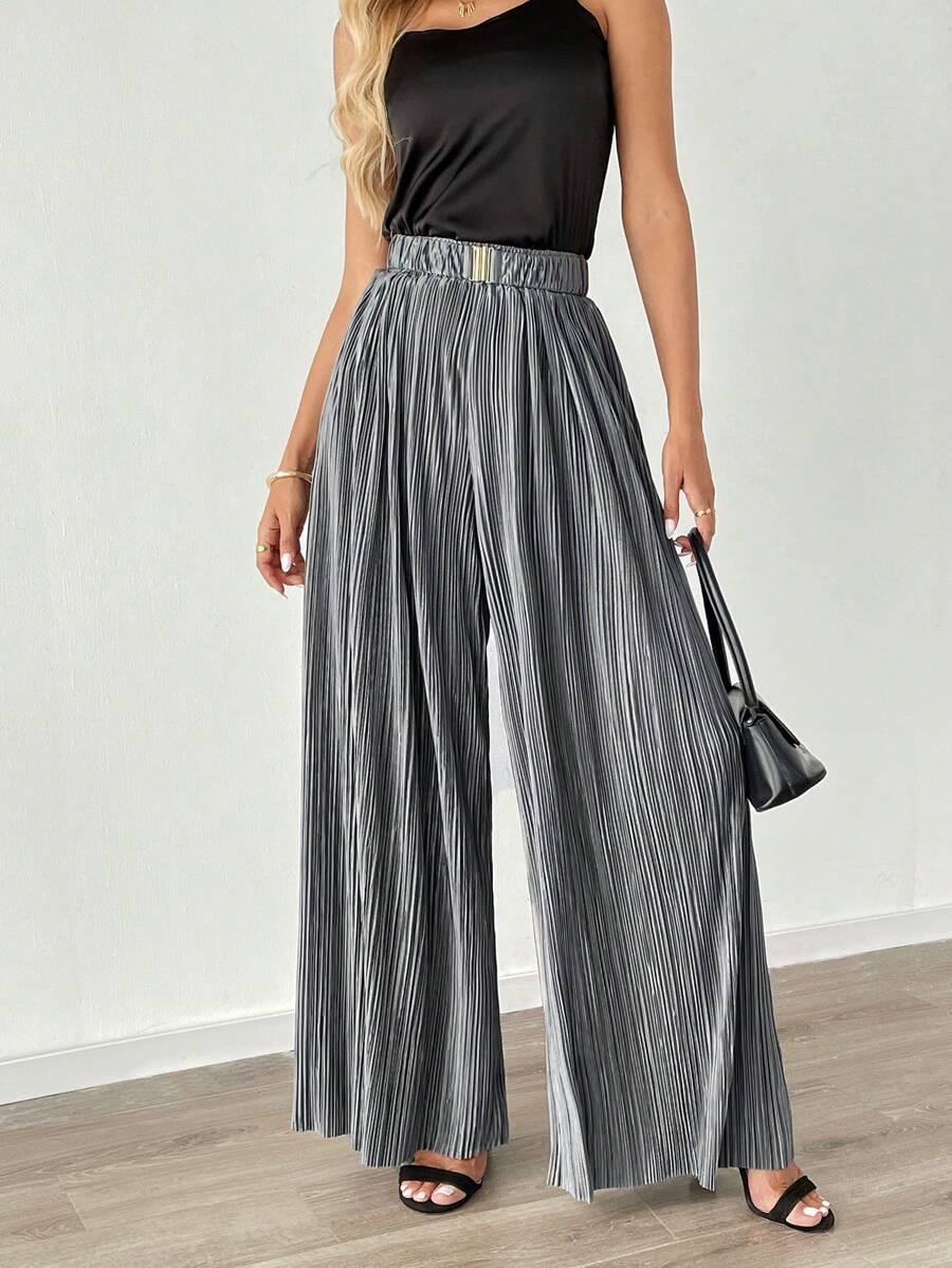 ELEGANCKIE SPODNIE DAMSKIE WYSOKI STAN