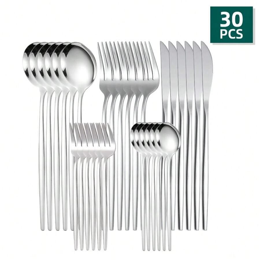 zestaw sztućców 30 pack