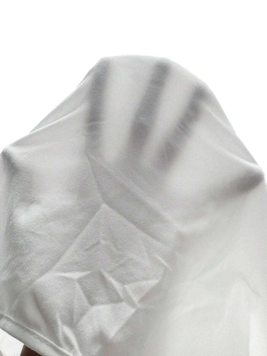 asymetryczny biały top 