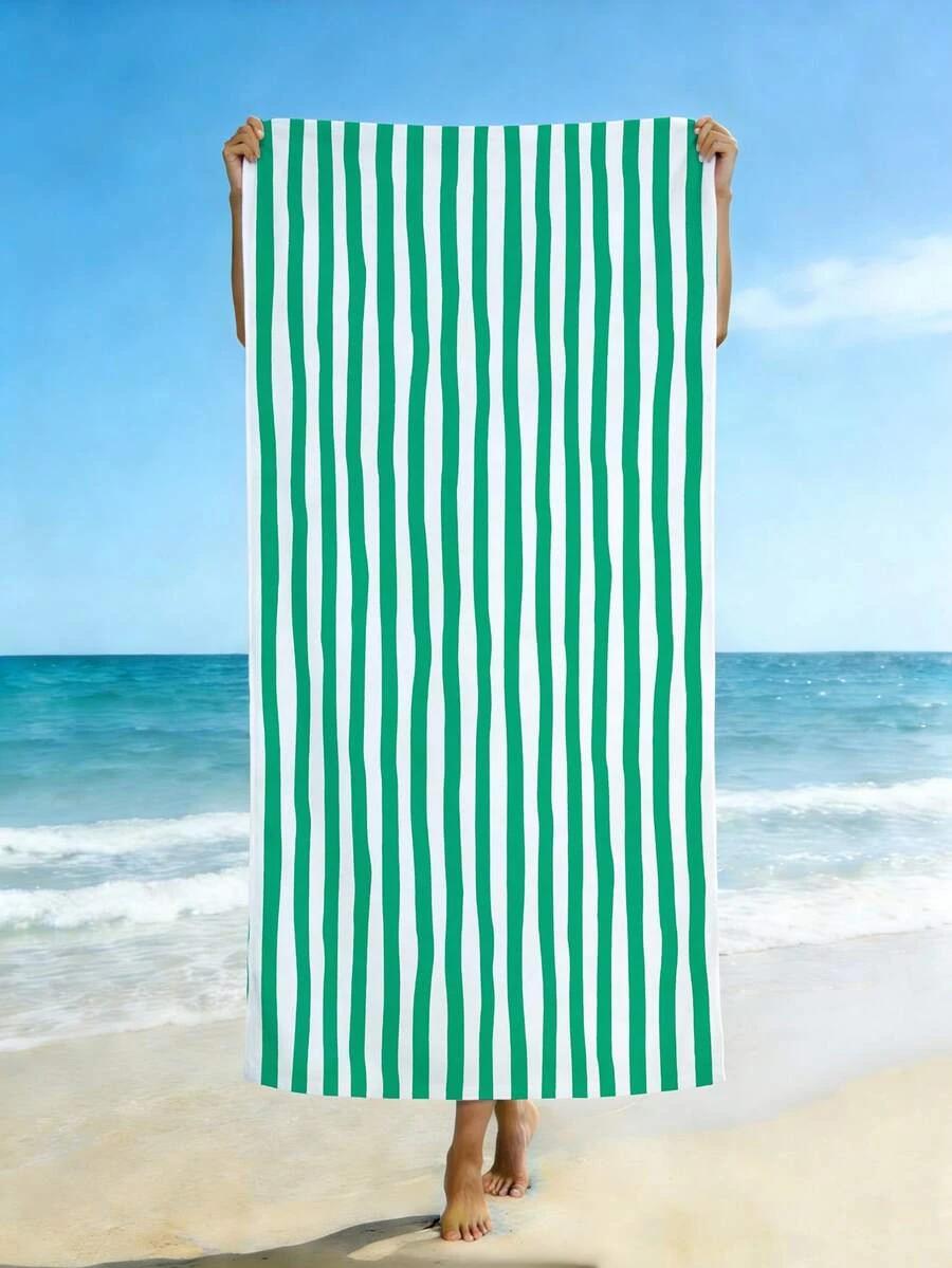 ręcznik plażowy paski
