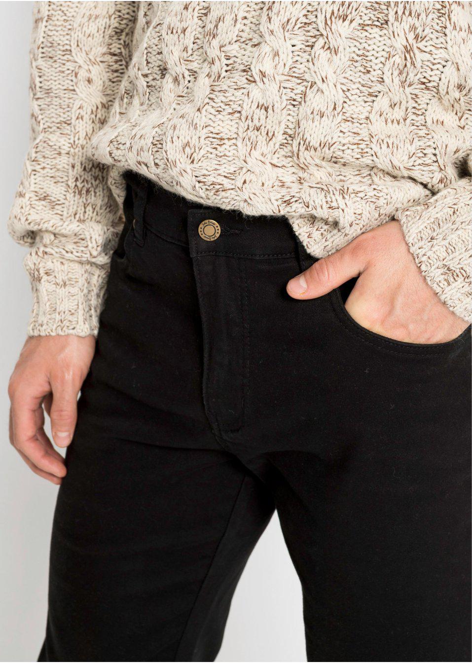CZARNE SPODNIE JEANS