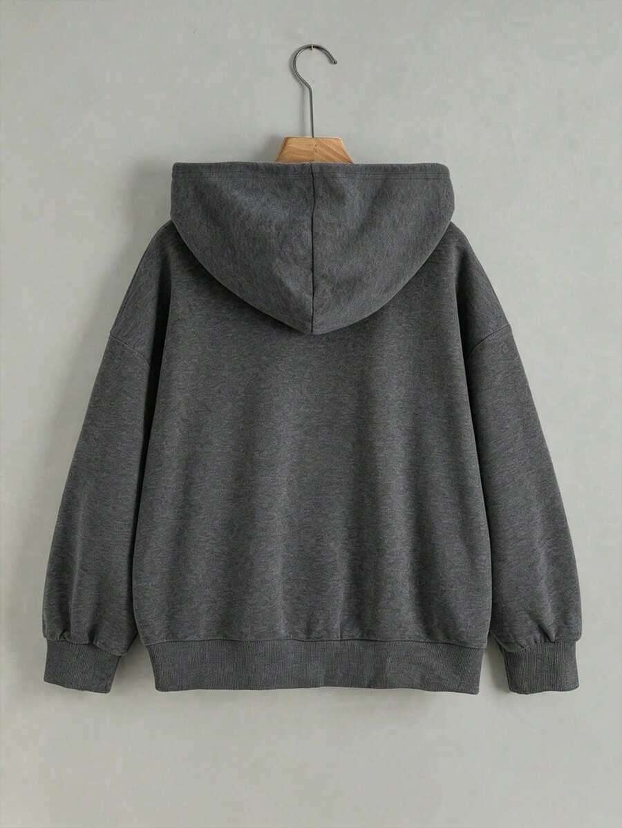 rozpinana bluza z kapturem