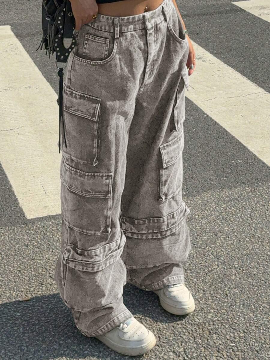 SPODNIE JEANS KIESZENIE