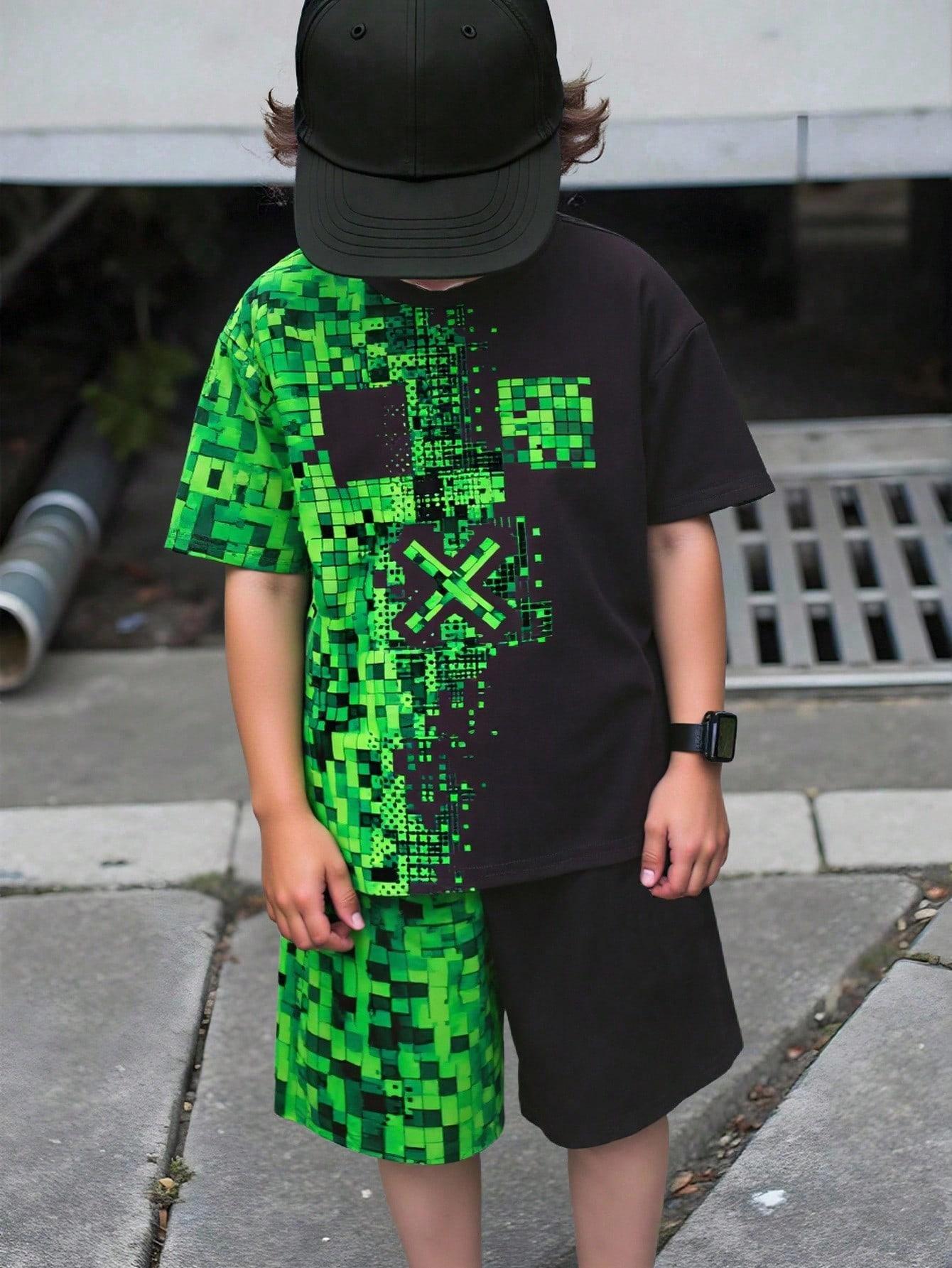 t-shirt spodenki komplet