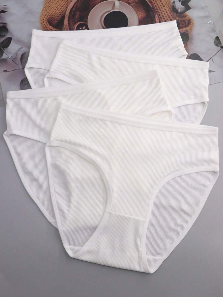 białe majtki 4-pack
