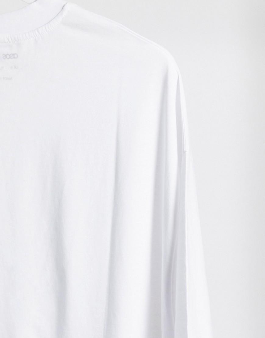 BIAŁY T-SHIRT OKRĄGŁY DEKOLT