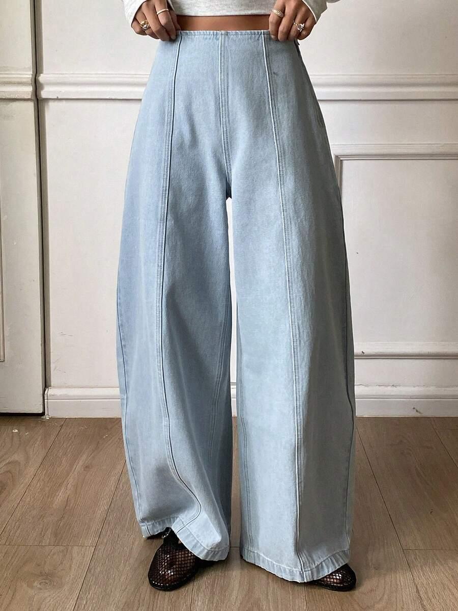 NIEBIESKIE SPODNIE JEANS