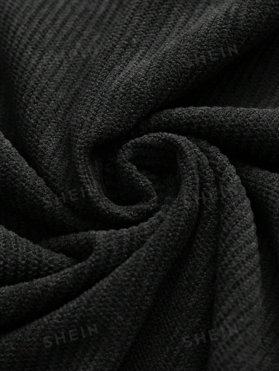 CZARNE SPODNIE REGULAR FIT 