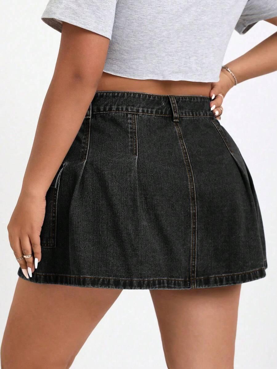 mini spódnica jeans 