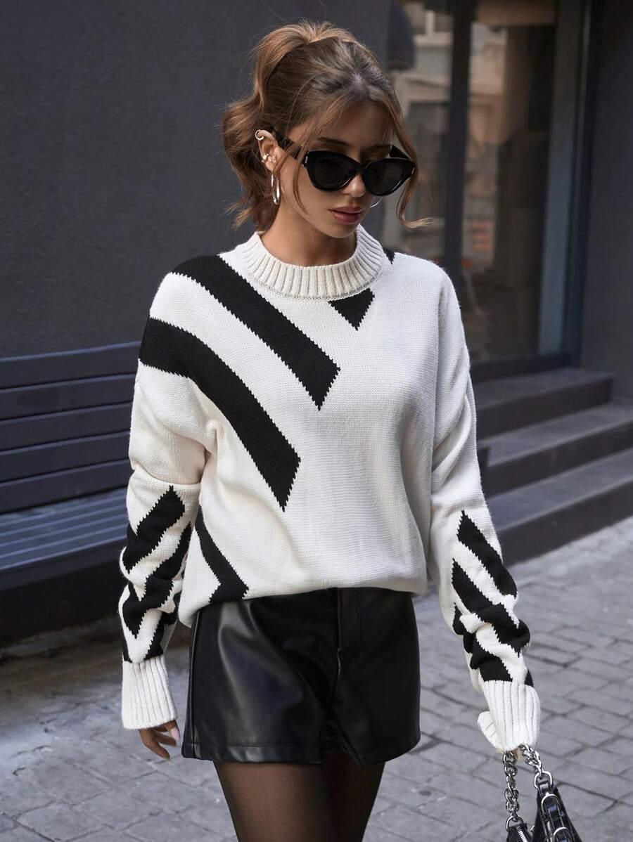  SWETER W PASKI 