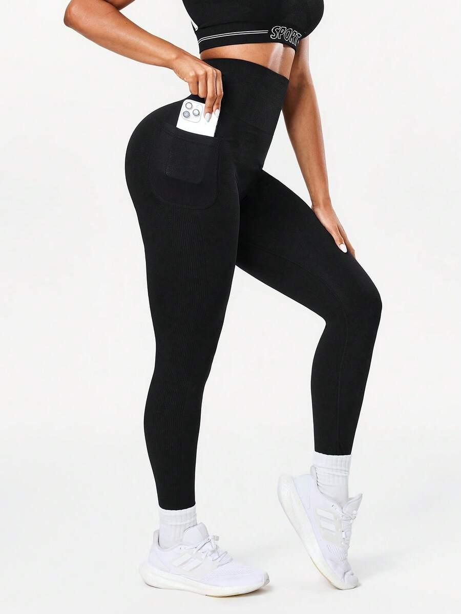 CZARNE LEGGINSY WYSOKI STAN
