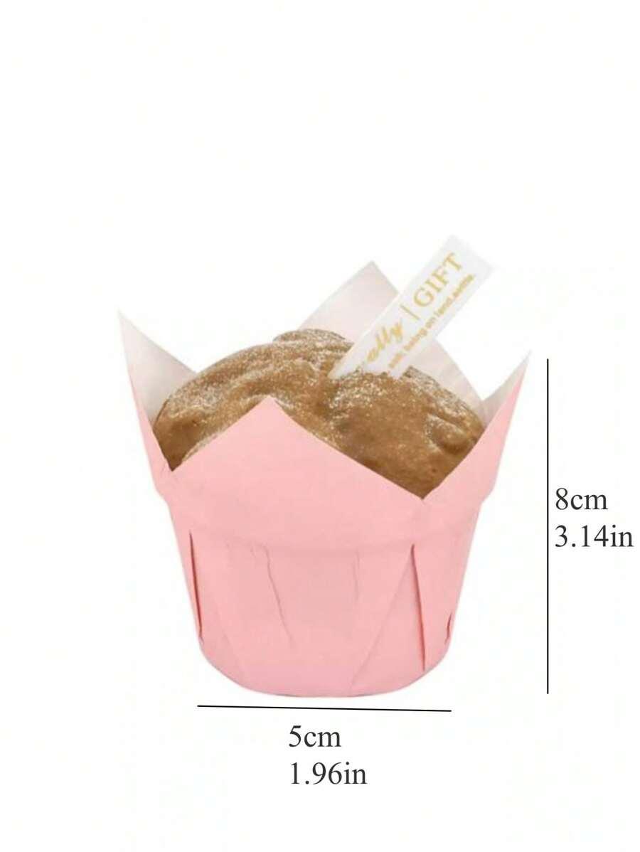 Różowe formy do muffinek