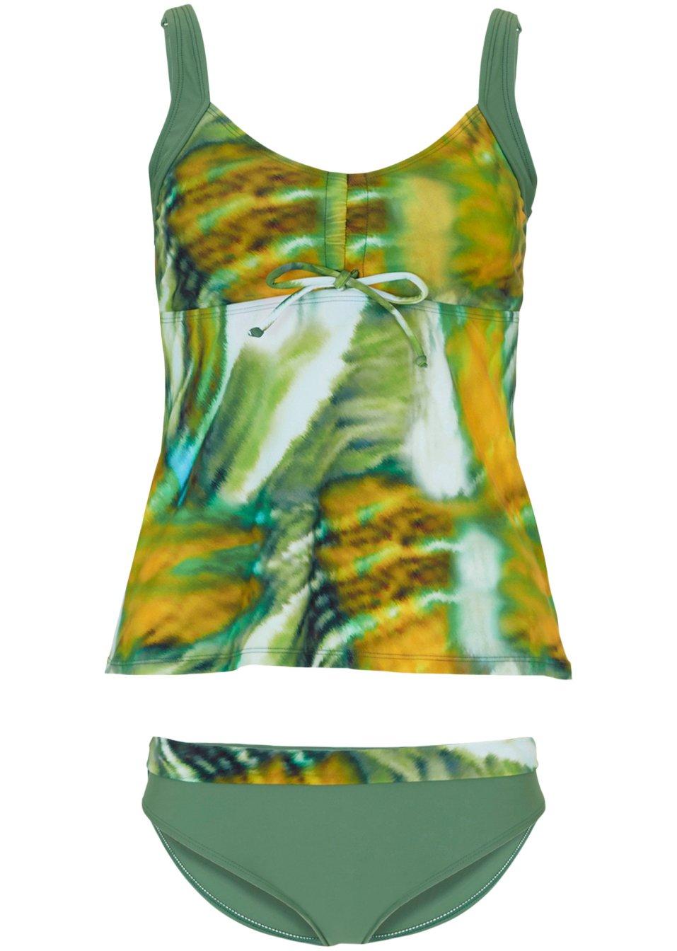 TANKINI 2-CZĘŚCIOWE ZE WZOREM 