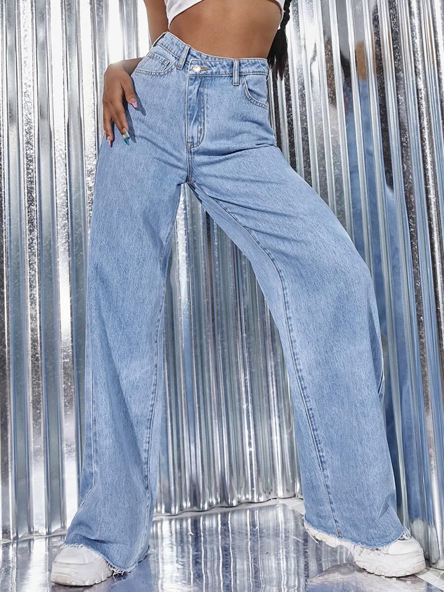 NIEBIESKIE SPODNIE JEANS