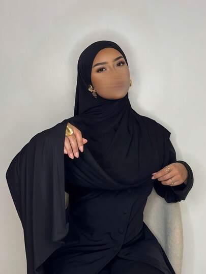 czarna chusta hijab