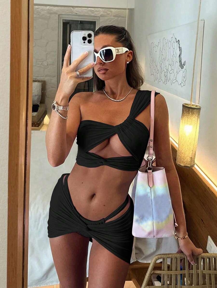 CZARNY DÓŁ OD BIKINI basic