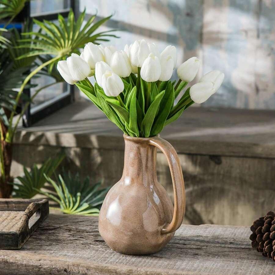 sztuczne kwiaty tulipan 10-pack