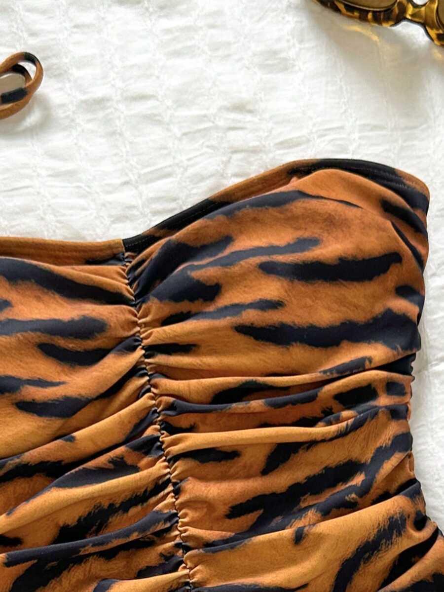 JEDNOCZĘŚCIOWY STRÓJ KĄPIELOWY ANIMAL PRINT