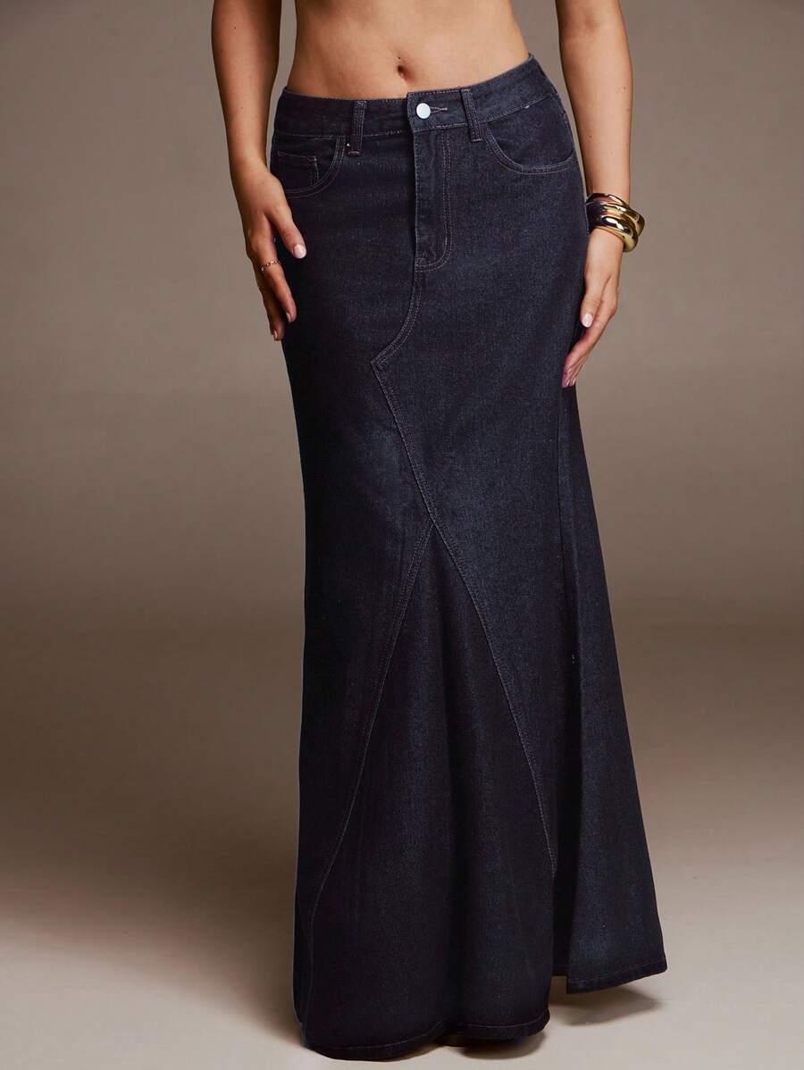 MAXI SPÓDNICA JEANS