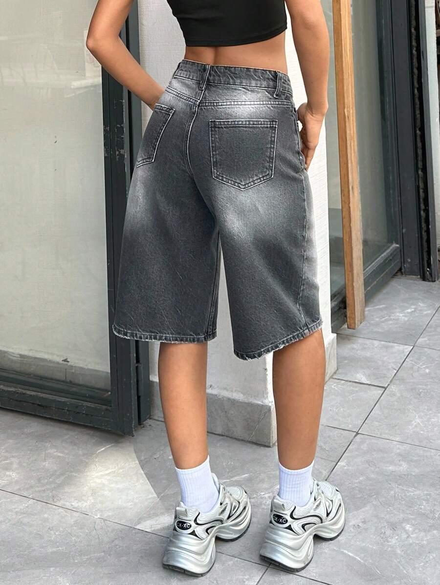 KRÓTKIE SPODENKI JEANS