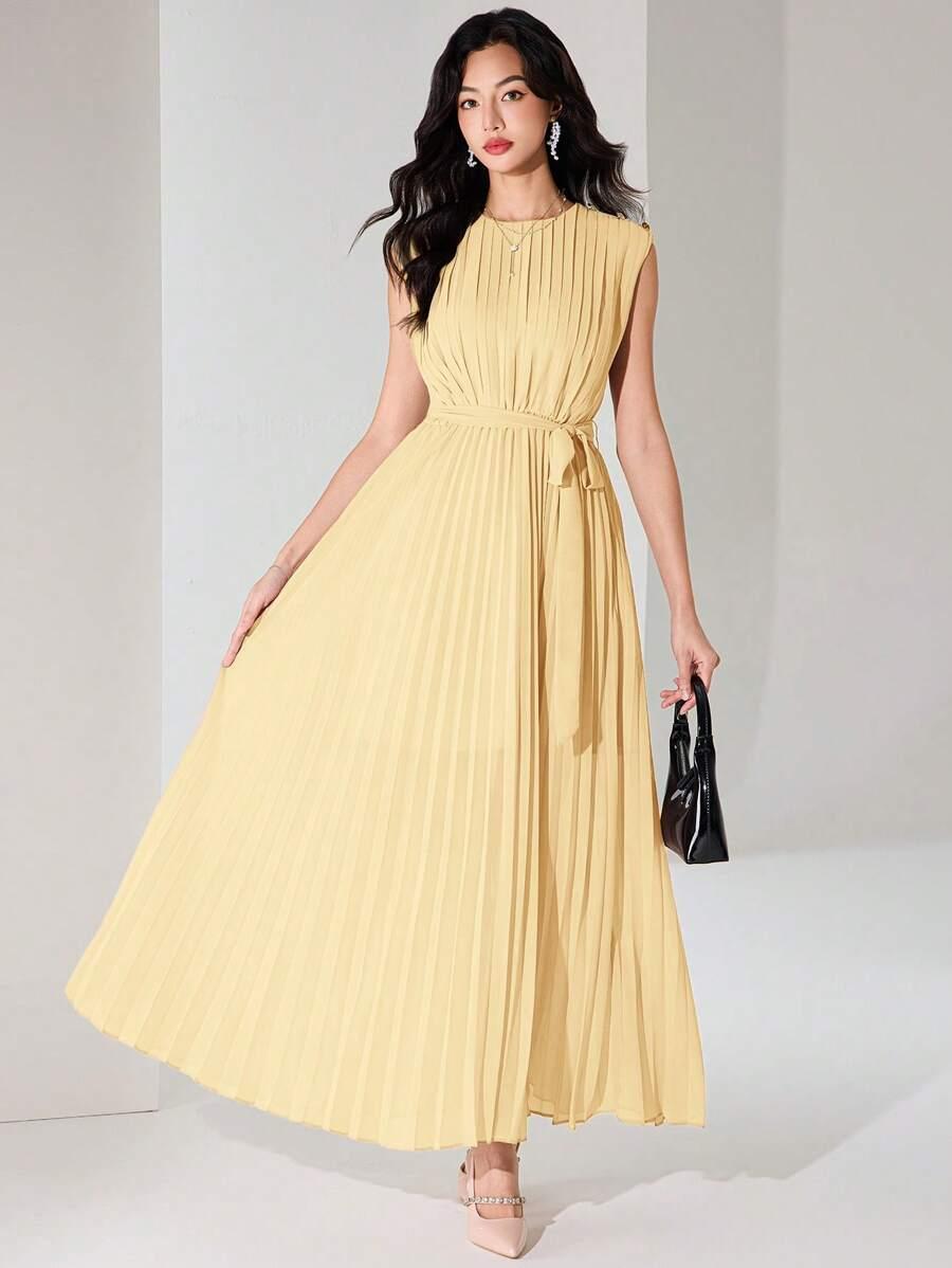 PLISOWANA MAXI SUKIENKA