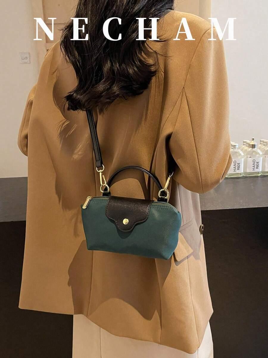 zielona mini torebka
