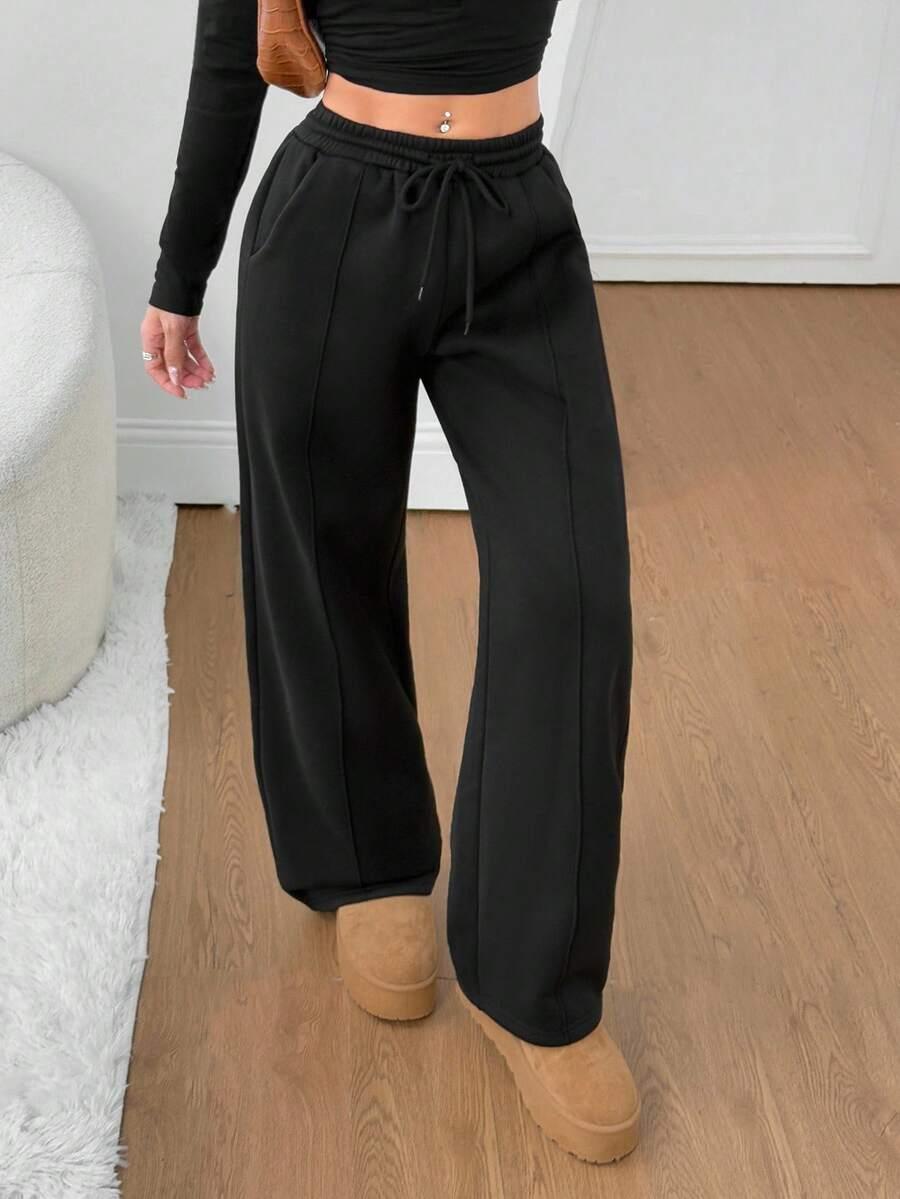 CZARNE SPODNIE CASUAL
