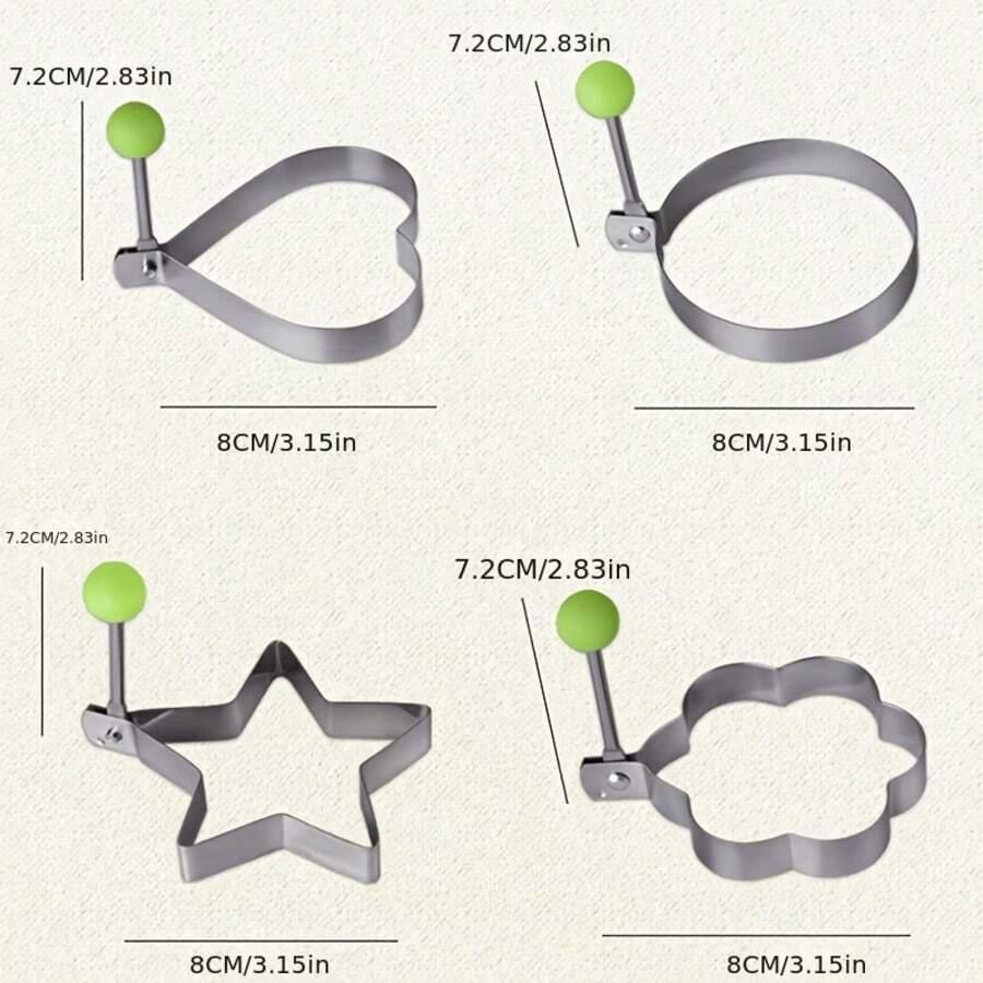 Foremka do smażenia jajek 3-pack