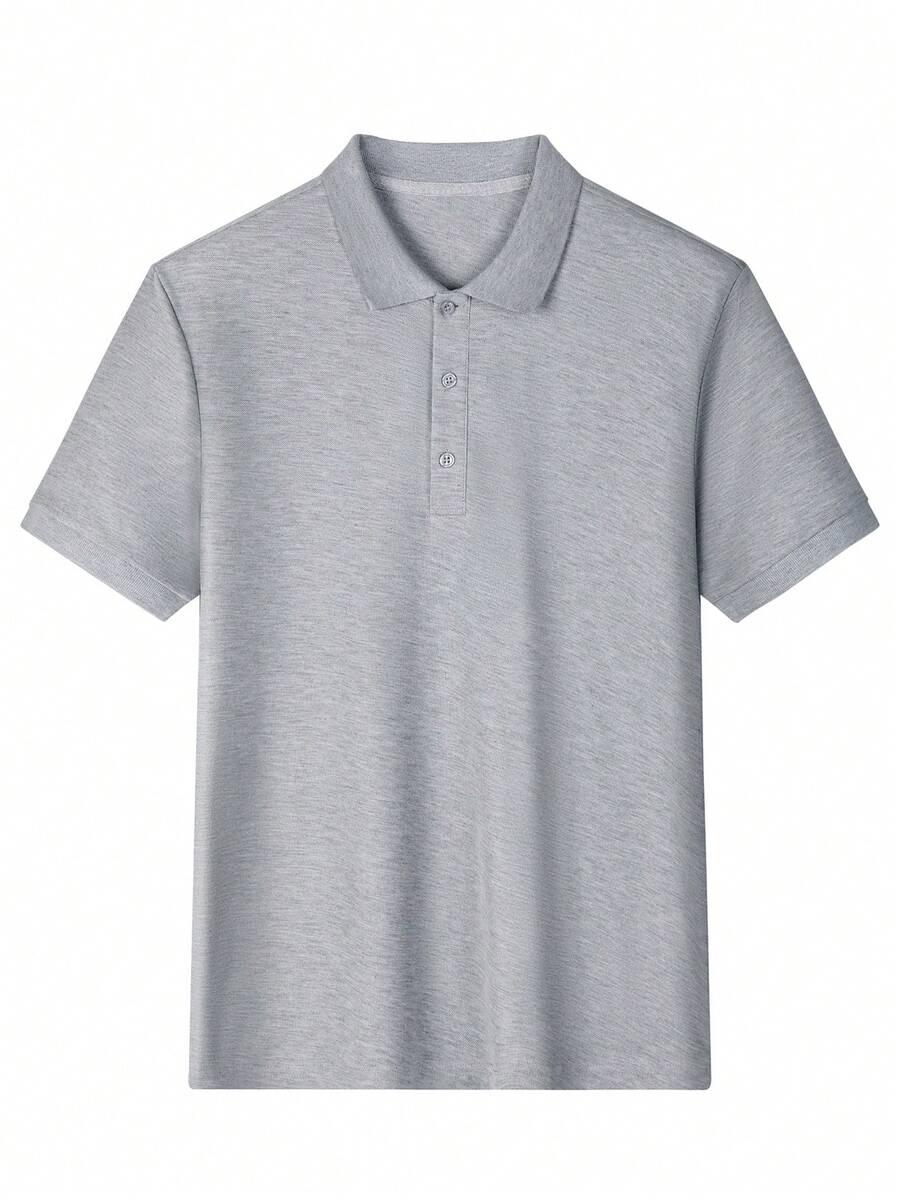 szara koszulka polo 