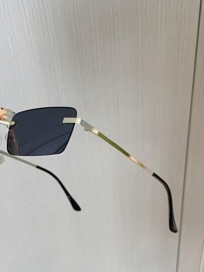 metalowe okulary przeciwsłoneczne 