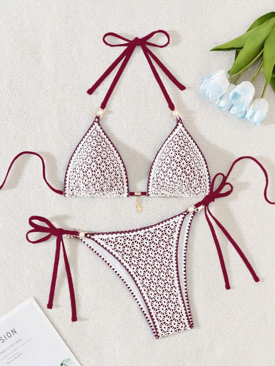 WIĄZANE BIKINI DWUCZĘŚCIOWE