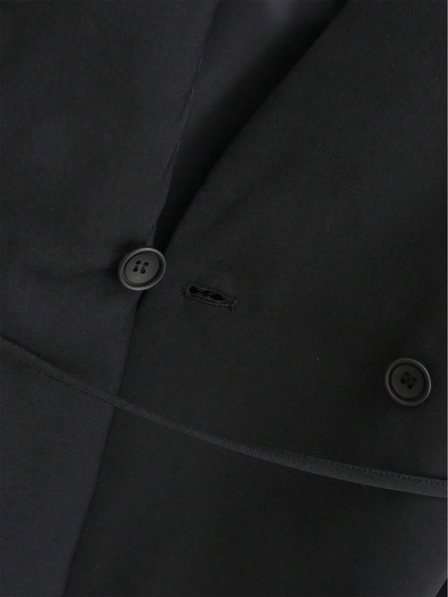 CZARNA ELEGANCKA KAMIZELKA 