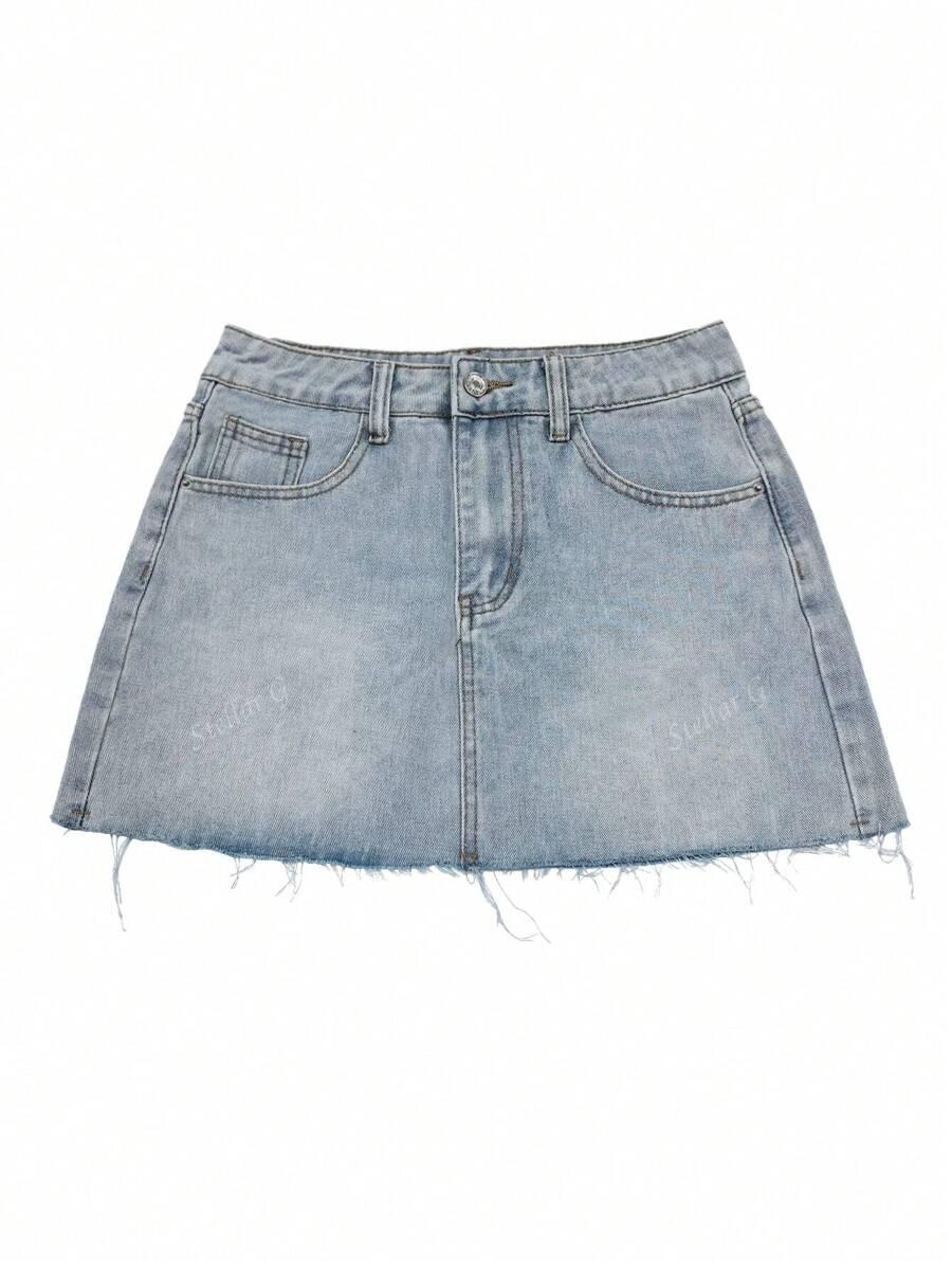 MINI SPÓDNICA JEANS
