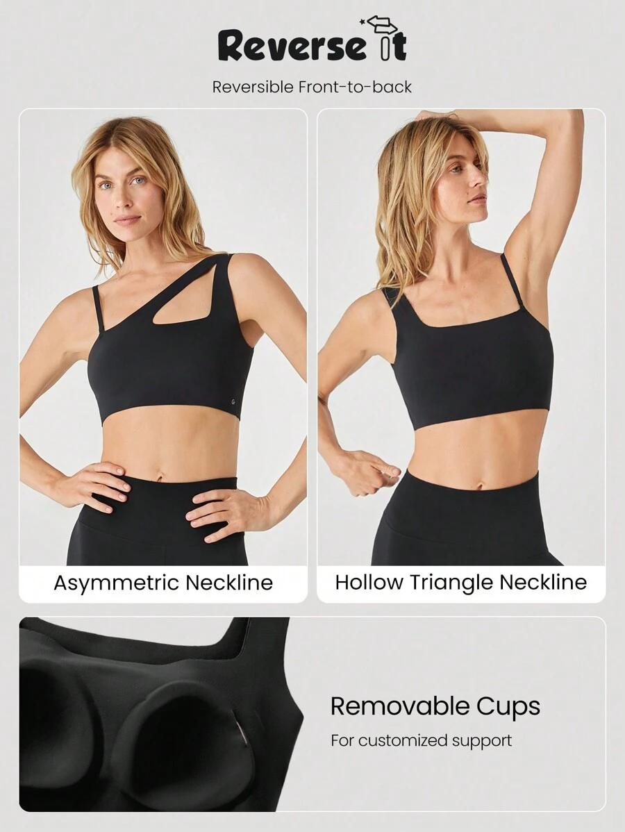 CZARNY ASYMETRYCZNY TOP