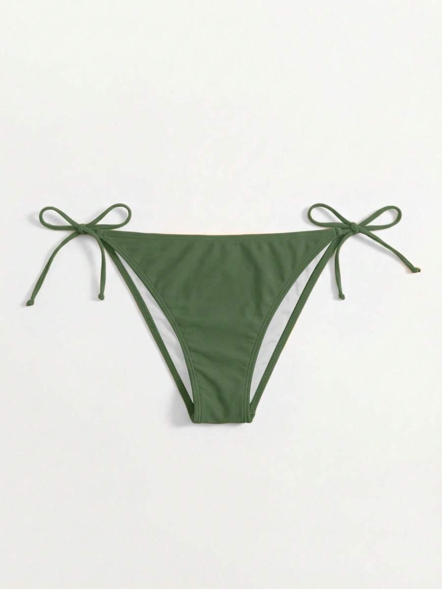 zielony dół bikini