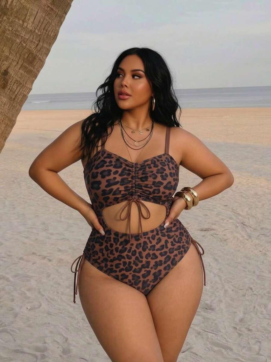 JEDNOCZĘŚCIOWY STRÓJ KĄPIELOWY ANIMAL PRINT