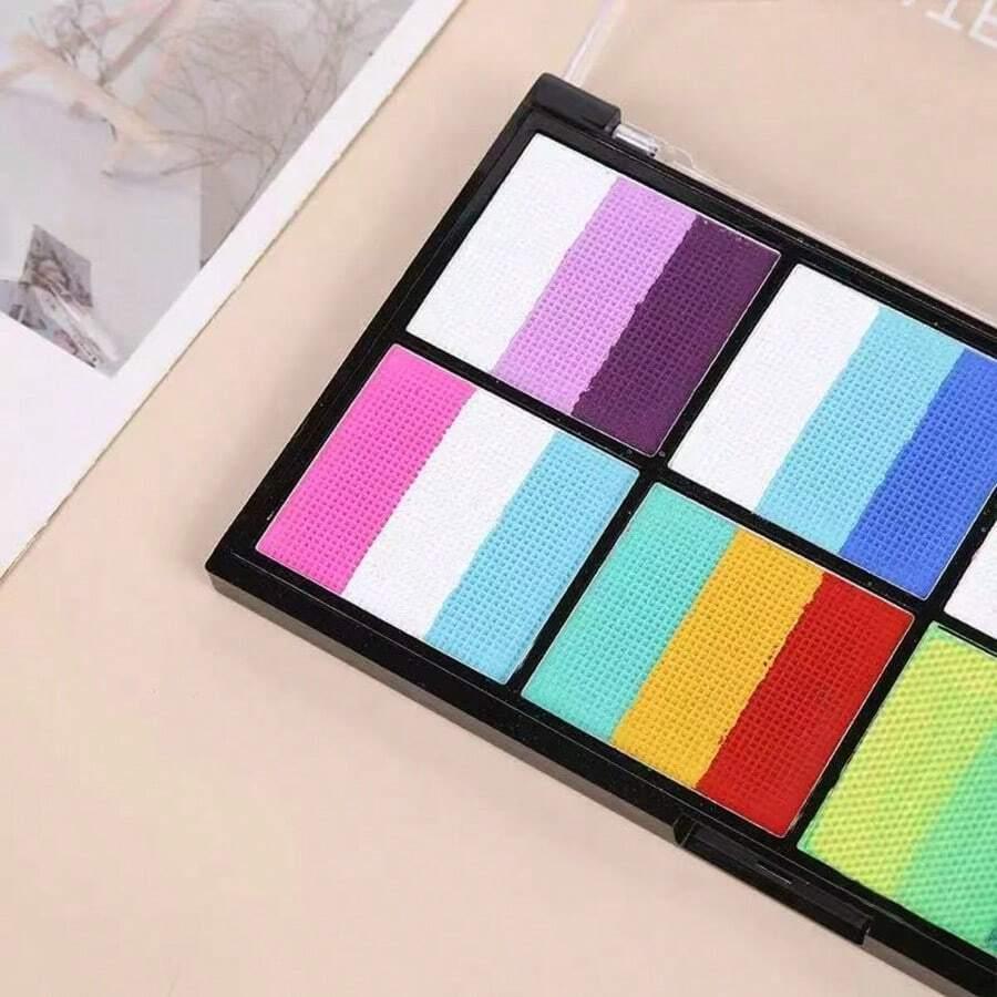 paleta farbek do malowania twarzy